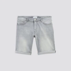 Bermuda Denim En Coton Recyclé -Magasin De Vêtements De Mode 1000531 18416 V11
