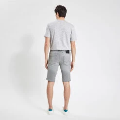 Bermuda Denim En Coton Recyclé -Magasin De Vêtements De Mode 1000531 18416 V3