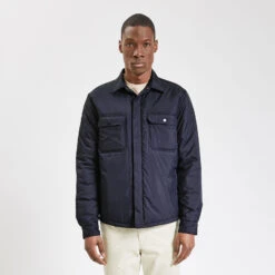 Surchemise Matelassée Unie -Magasin De Vêtements De Mode 1000617 11247 V2