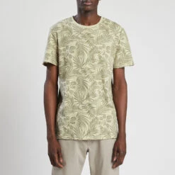 Tee Shirt Coton Lin Imprimé -Magasin De Vêtements De Mode 1000650 10503 V2