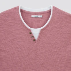 Pull Col Tunisien 2 En 1 -Magasin De Vêtements De Mode 1001012 14803 V8