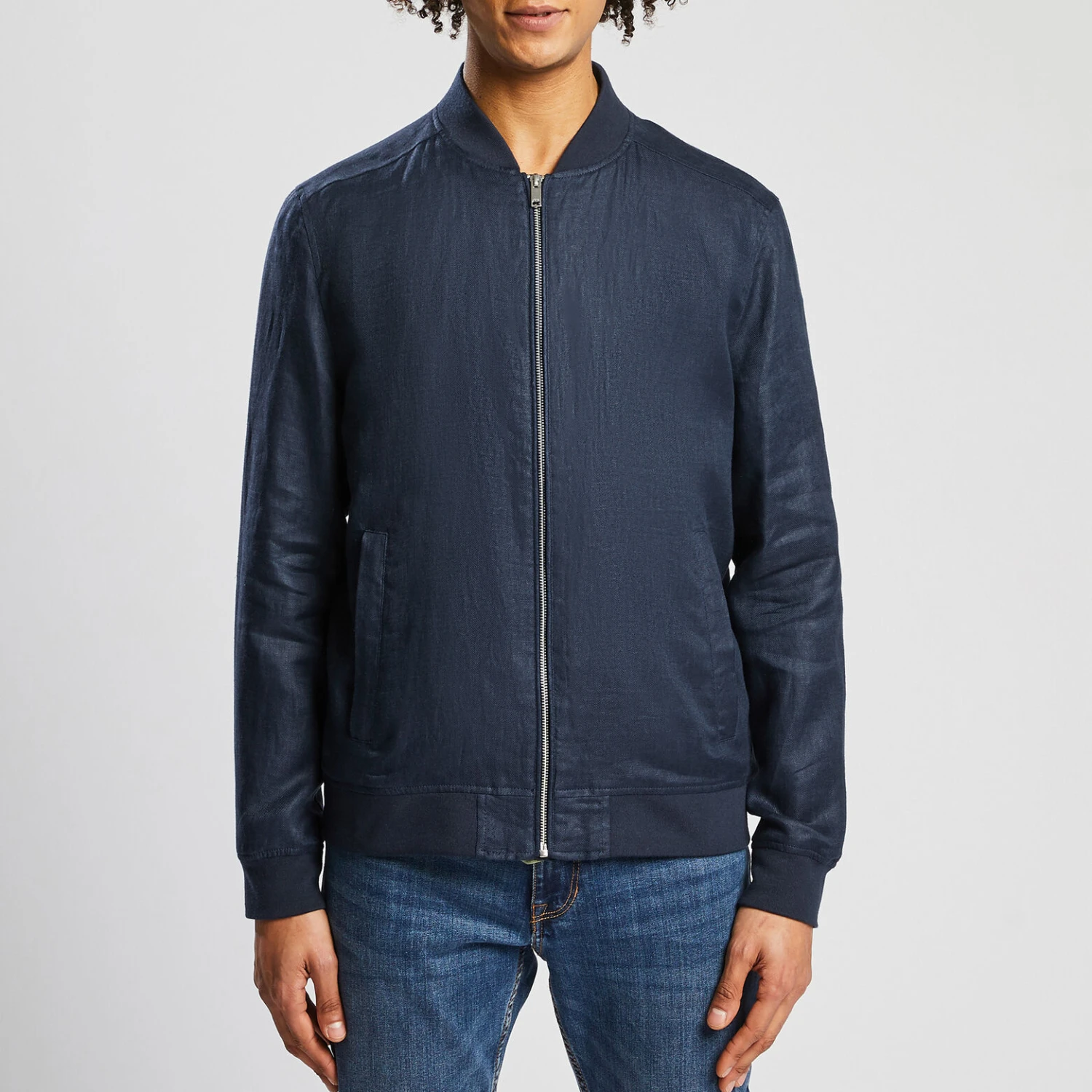 Blouson Zippé En Lin 4 Blouson Zippé En Lin – Image 4