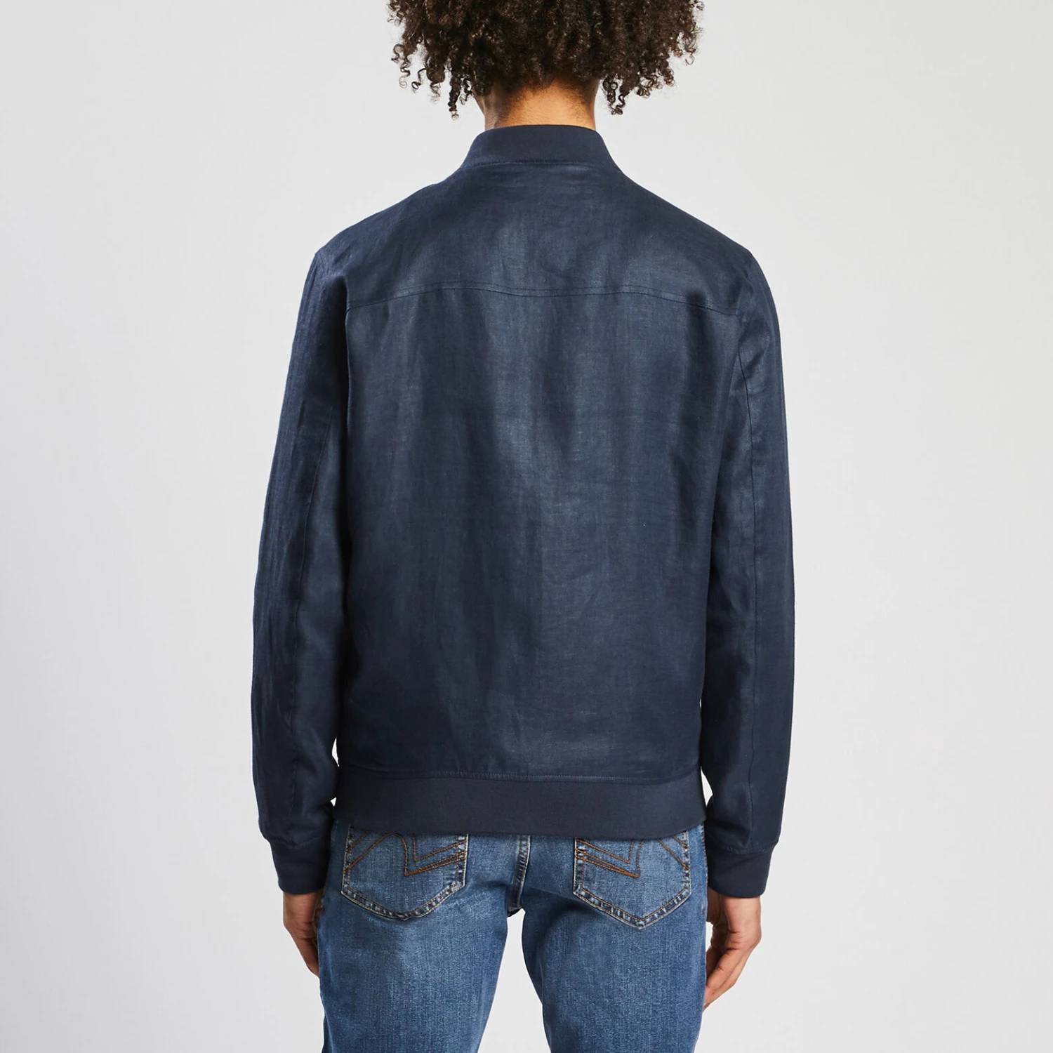 Blouson Zippé En Lin 5 Blouson Zippé En Lin – Image 5