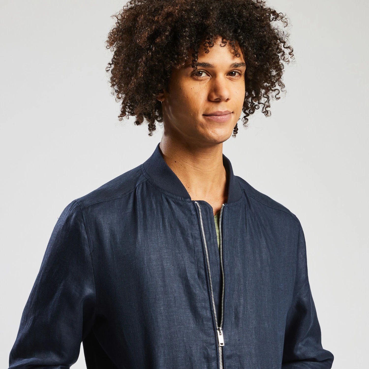 Blouson Zippé En Lin 3 Blouson Zippé En Lin – Image 3