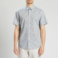 Chemisette Micro Imprimé Coton -Magasin De Vêtements De Mode 1001392 11247 V2