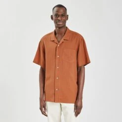 Chemisette Regular Unie Gaze De Coton