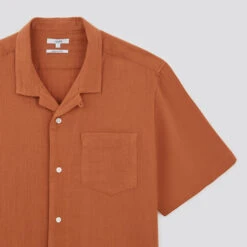 Chemisette Regular Unie Gaze De Coton -Magasin De Vêtements De Mode 1001397 13414 V8