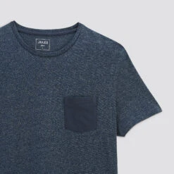 Tee Shirt Matière Fantaisie Poche Contrastée 16 Tee Shirt Matière Fantaisie Poche Contrastée -Magasin De Vêtements De Mode 1001564 11845 V8