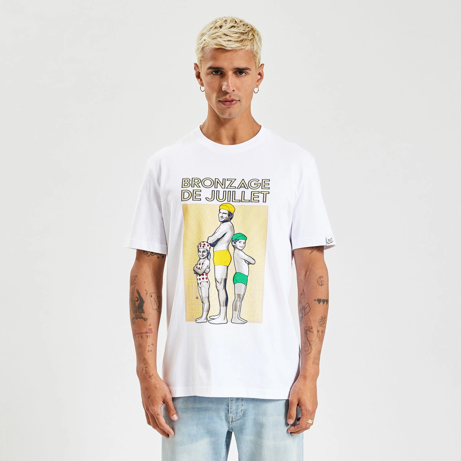 Tee Shirt Col Rond Licence Tour De France 4 Tee Shirt Col Rond Licence Tour De France – Image 4