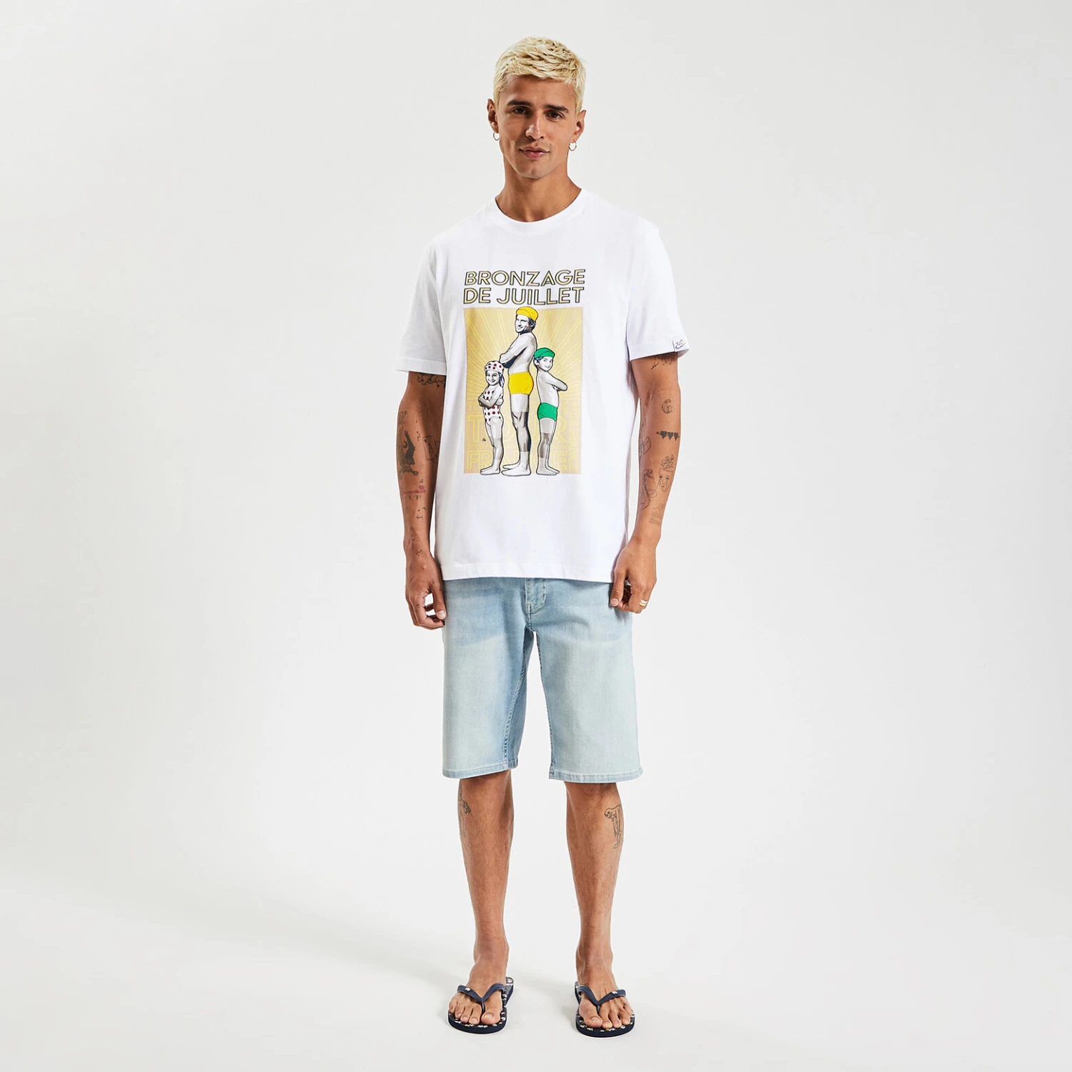 Tee Shirt Col Rond Licence Tour De France 2 Tee Shirt Col Rond Licence Tour De France – Image 2