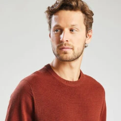 Pull à Col Rond Texturé -Magasin De Vêtements De Mode 1001770 14237 V4