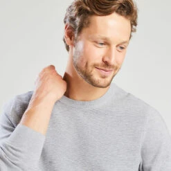 Pull à Col Rond Texturé -Magasin De Vêtements De Mode 1001770 18420 V4