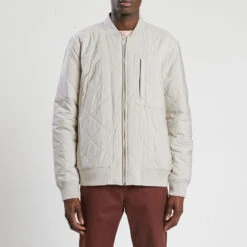 Blouson Matelassé Zippé -Magasin De Vêtements De Mode 1001779 10007 V2