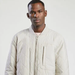 Blouson Matelassé Zippé -Magasin De Vêtements De Mode 1001779 10007 V4