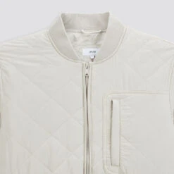 Blouson Matelassé Zippé -Magasin De Vêtements De Mode 1001779 10007 V8