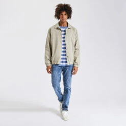 Blouson Coton Col Chemise -Magasin De Vêtements De Mode 1001781 10435 V6