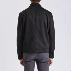 Blouson Aspect Velours Col Chemise 15 Blouson Aspect Velours Col Chemise -Magasin De Vêtements De Mode 1001782 18000 V3