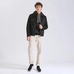 Blouson Aspect Velours Col Chemise 13 Blouson Aspect Velours Col Chemise -Magasin De Vêtements De Mode 1001782 18000 V6