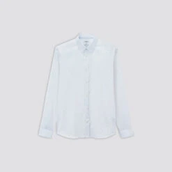 Chemise Slim Sans Repassage Imprimé Micro Géo Coto -Magasin De Vêtements De Mode 1001842 10019 V11