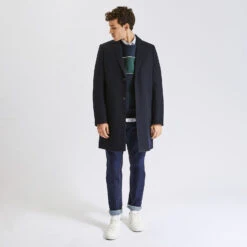 Chemise Slim Sans Repassage Imprimé Micro Géo Coto -Magasin De Vêtements De Mode 1001842 10019 V6