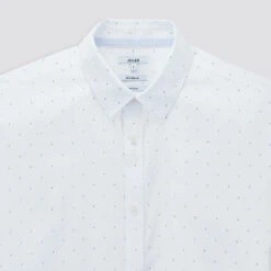 Chemise Slim Sans Repassage Imprimé Micro Géo Coto -Magasin De Vêtements De Mode 1001842 10019 V8