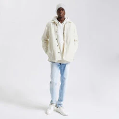 Surchemise Regular Unie Coton Recyclé -Magasin De Vêtements De Mode 1001872 10100 V6