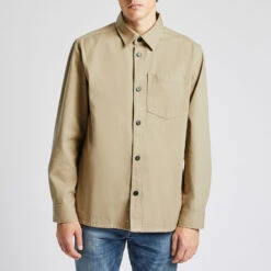 Surchemise Regular Unie Coton Recyclé -Magasin De Vêtements De Mode 1001872 10401 V2