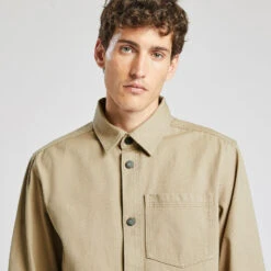 Surchemise Regular Unie Coton Recyclé -Magasin De Vêtements De Mode 1001872 10401 V4