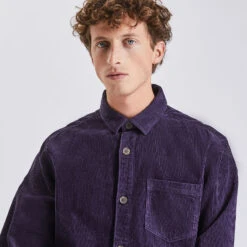 Surchemise Velours Unie -Magasin De Vêtements De Mode 1001894 15451 V4