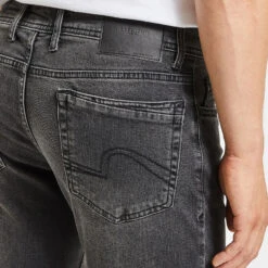 Jean Straight 4 Longueurs En Coton Recyclé -Magasin De Vêtements De Mode 1001937 9970 V4