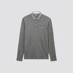 Polo Manches Longues Bi-couleur -Magasin De Vêtements De Mode 1001962 18424 V11