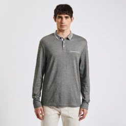 Polo Manches Longues Bi-couleur -Magasin De Vêtements De Mode 1001962 18424 V2