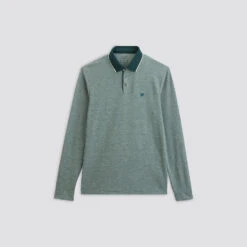 Polo Manches Longues Piqué à Col Contrasté -Magasin De Vêtements De Mode 1001966 16644 V11