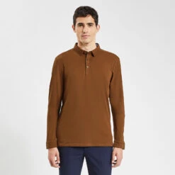 Polo à Manches Longues En Jersey -Magasin De Vêtements De Mode 1001969 17024 V2