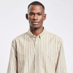 Chemise Regular Oxford Rayures Coton -Magasin De Vêtements De Mode 1002009 10029 V4