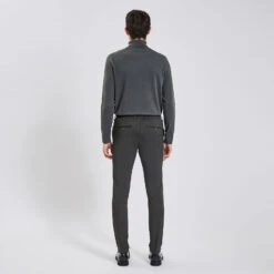 Pantalon Chino Jogger Effet Rayure -Magasin De Vêtements De Mode 1002036 18422 V3