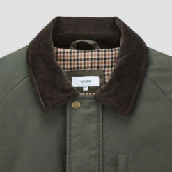 Blouson En Coton Col Chemise -Magasin De Vêtements De Mode 1002067 16348 V8