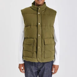 Doudoune Sans Manche Col Montant -Magasin De Vêtements De Mode 1002073 16347 V2