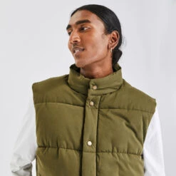 Doudoune Sans Manche Col Montant -Magasin De Vêtements De Mode 1002073 16347 V4