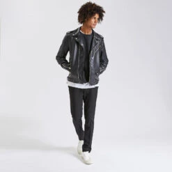 Blouson Biker -Magasin De Vêtements De Mode 1002085 18000 V6