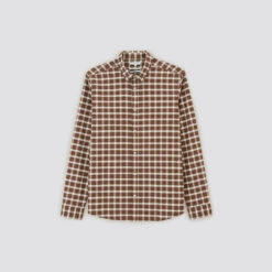 Chemise Slim Carreaux Coton -Magasin De Vêtements De Mode 1002174 14257 V11