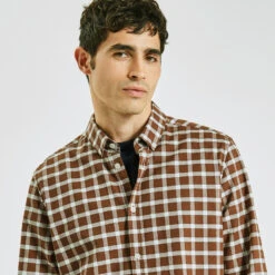 Chemise Slim Carreaux Coton -Magasin De Vêtements De Mode 1002174 14257 V4