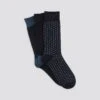 Lot De 3 Paires De Chaussettes Micro Motif Coton I