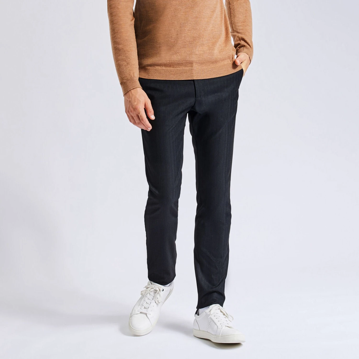 Pantalon Chino Slim Chevron 1 Pantalon Chino Slim Chevron