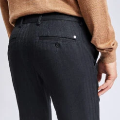 Pantalon Chino Slim Chevron 12 Pantalon Chino Slim Chevron -Magasin De Vêtements De Mode 1002365 18817 V4