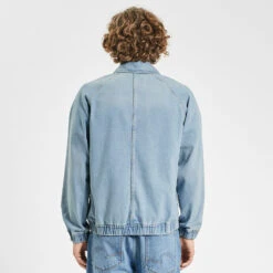 Veste En Jean Fermeture Zippée -Magasin De Vêtements De Mode 1002382 11035 V3