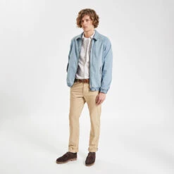 Veste En Jean Fermeture Zippée -Magasin De Vêtements De Mode 1002382 11035 V6