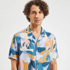 Chemisette Hawaïenne Regular Viscose Ecovero -Magasin De Vêtements De Mode 1002394 19100 V4