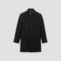 Manteau En Laine Col Montant -Magasin De Vêtements De Mode 1002411 18024 V11