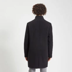 Manteau En Laine Col Montant -Magasin De Vêtements De Mode 1002411 18024 V3